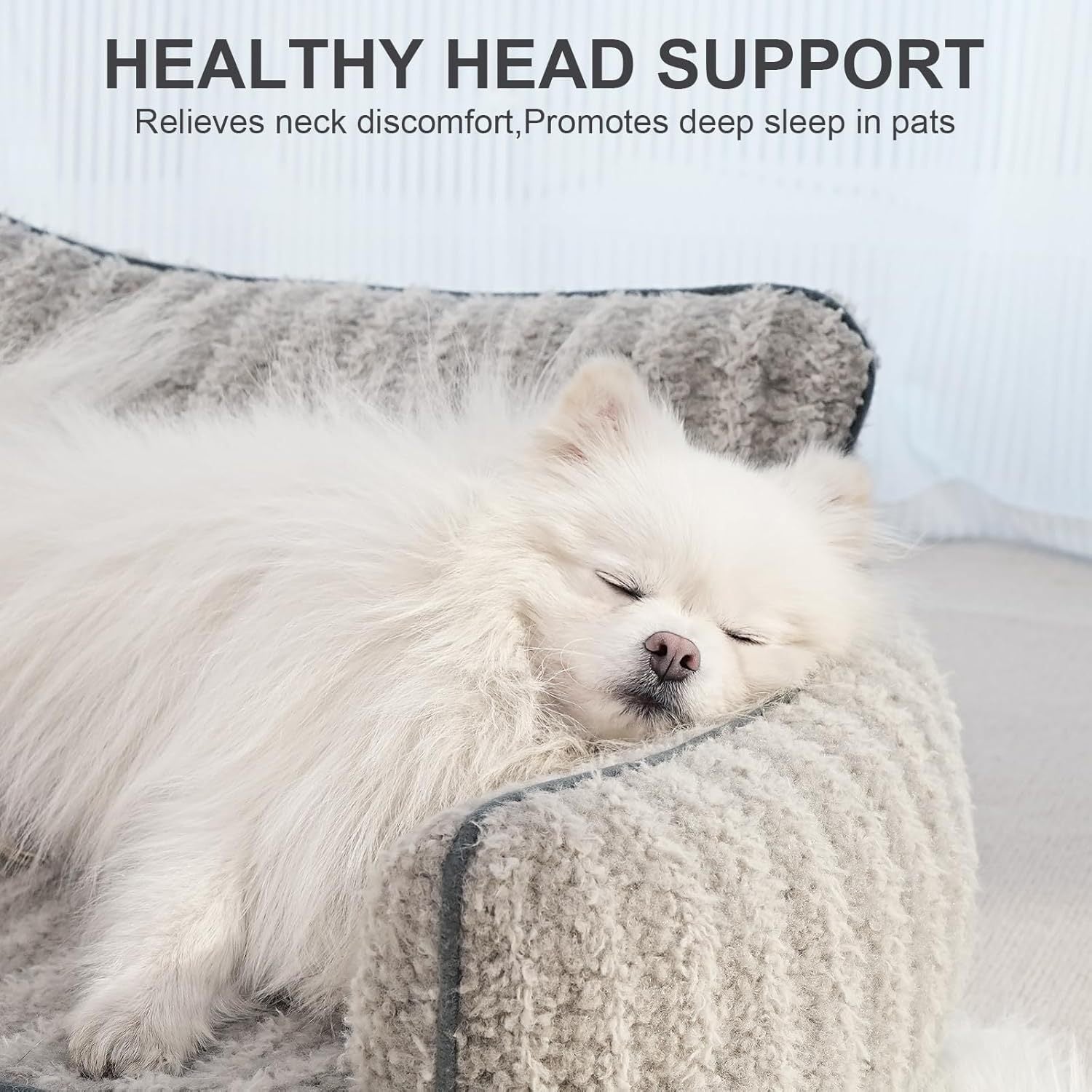 Mewoofun Orthopedic Pet Sofa - Supportive Bed For Small Medi | Home & Garden