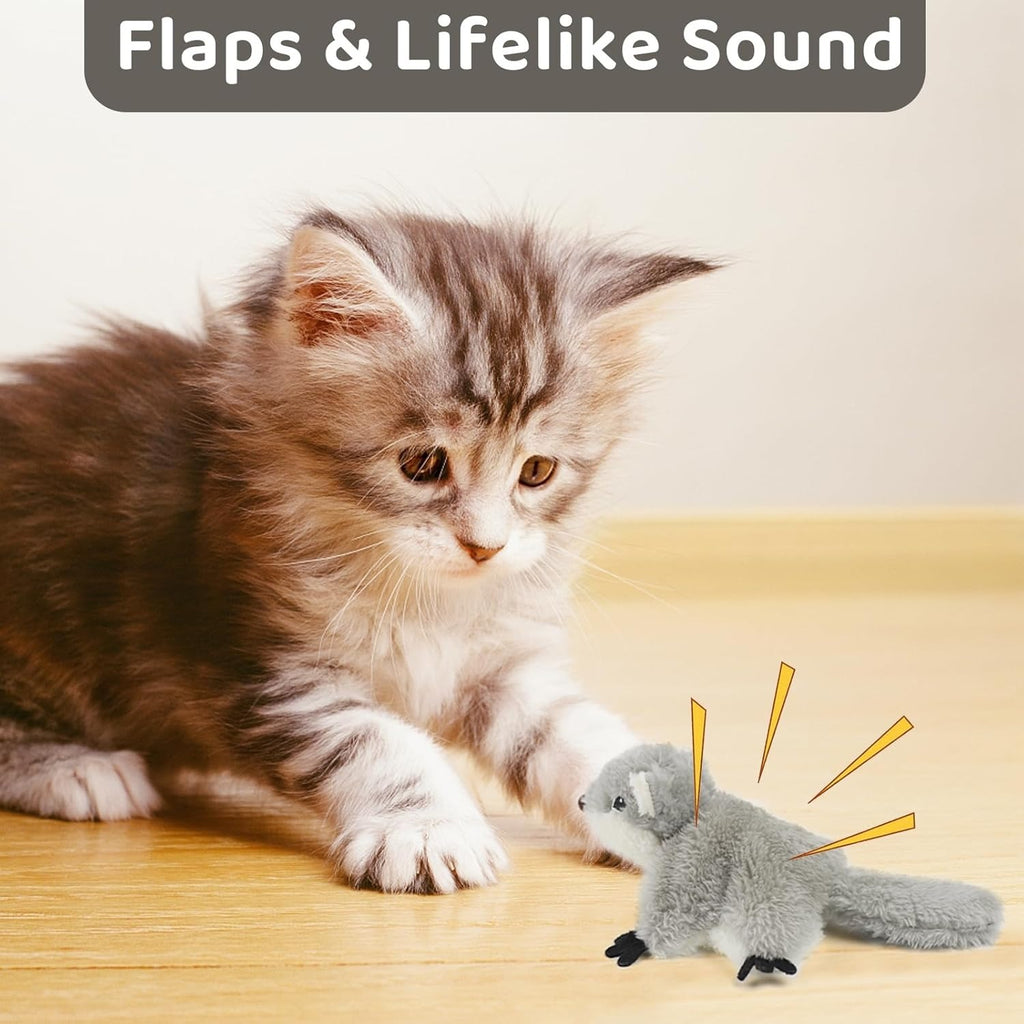 El Pet Toyprok, Cat Catnip Toy Flappingsquirrel, Rechargeabl | Electronic Learning Toys