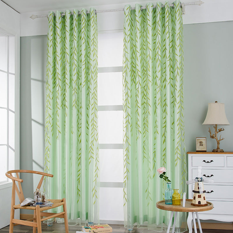 Exquisite Transparent Printed Curtains | Other