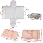 Large Capacity Travel Duffle Bag Women's Handbag Folding Sui | Luggage & Bags