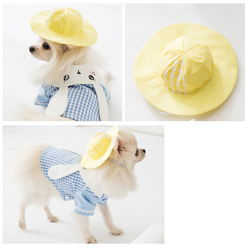 Dog Hat Cute Style All-match Small And Medium-sized Dog Acce | Other