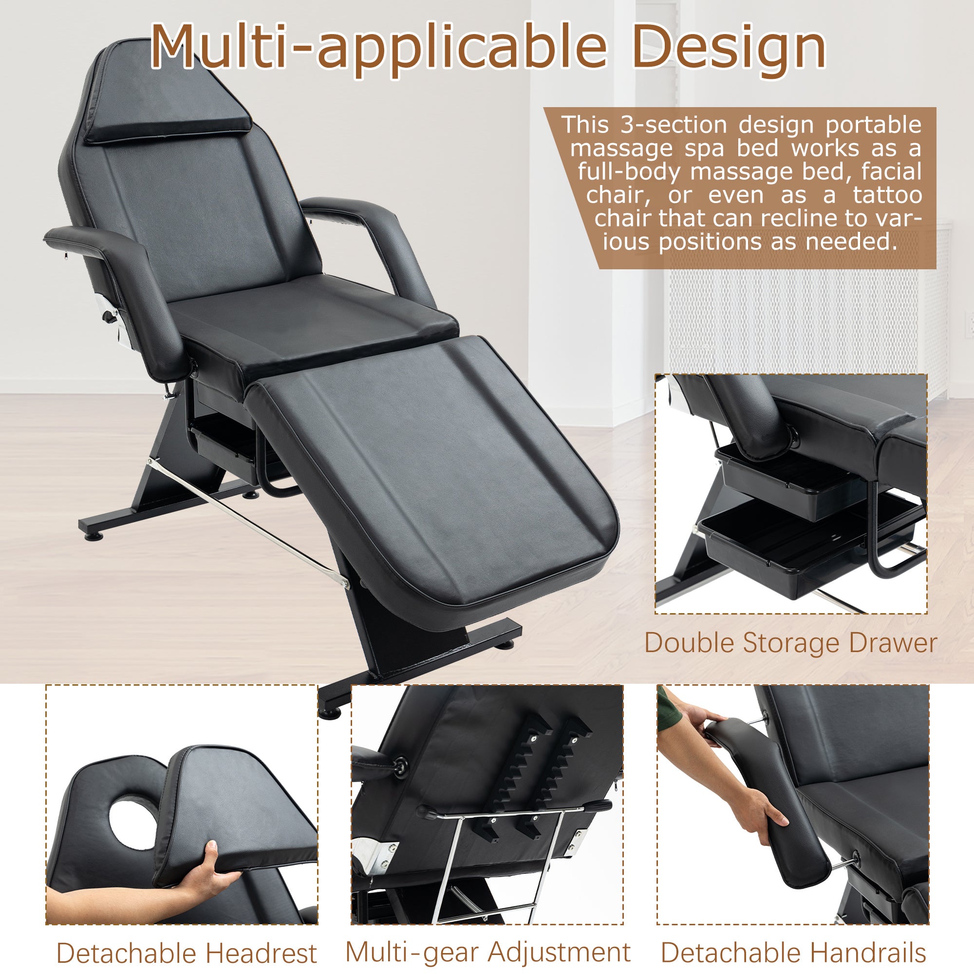Metal Massage Salon Tattoo Chair | Other