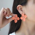 Colorful Flower Stud Earrings European And American Summer H | Jewelry & Accessories