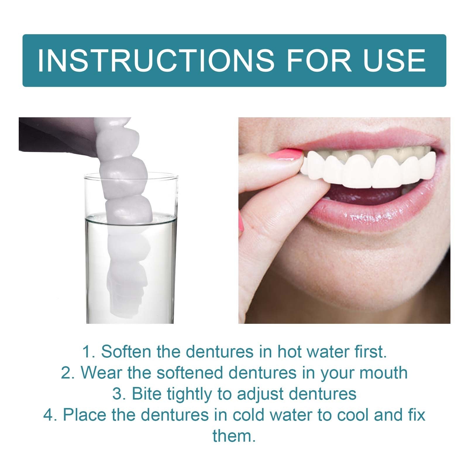 Eelhoe Adjustable Buckle Denture, Temporary Fillings Interde | Other