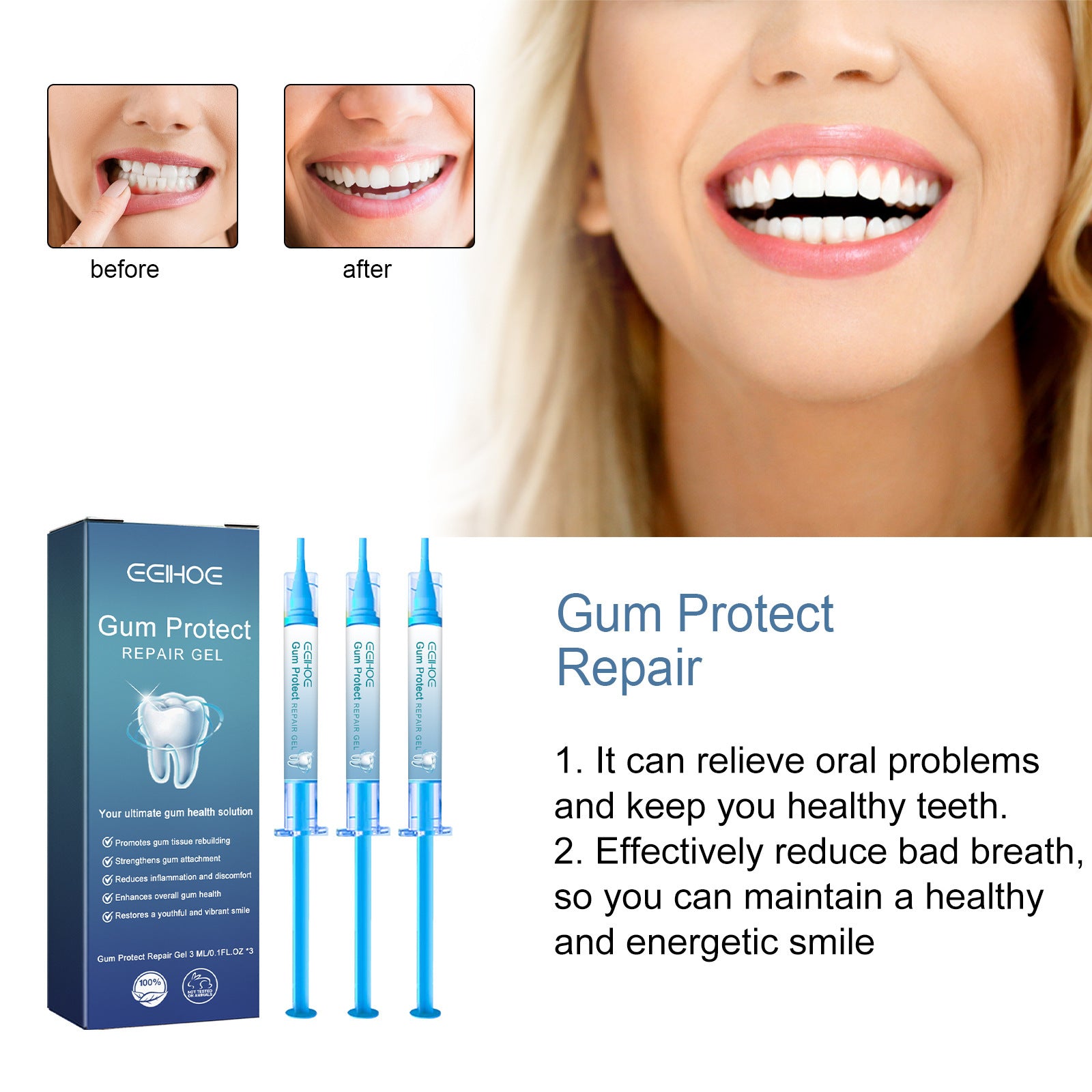 Eelhoe Gum Repair Series Cleaning | Other