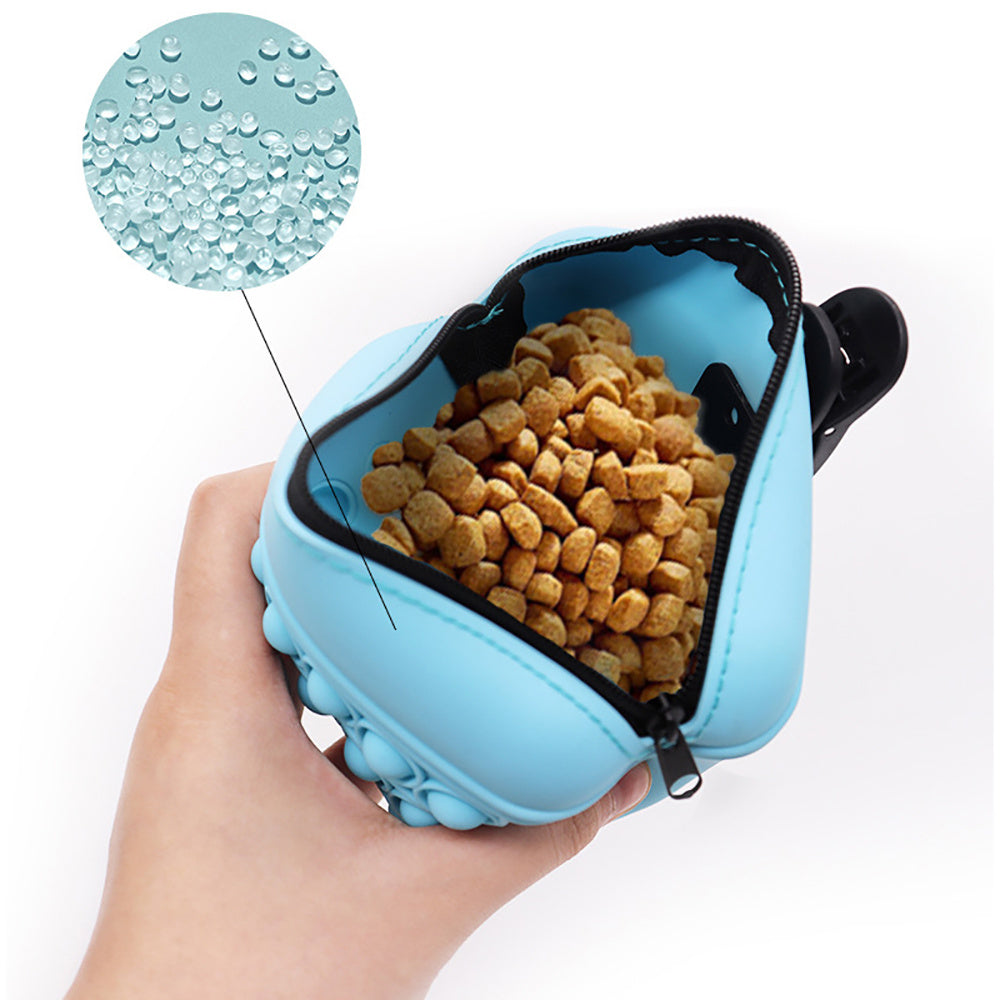 Bag Silicone Feed Dogs Treat Pouch Pet Training Bag Bundle P | Luggage & Bags