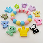 Adorable Baby Silicone Dental Gel Diy Pacifier Chain Accessories | Electronic Learning Toys