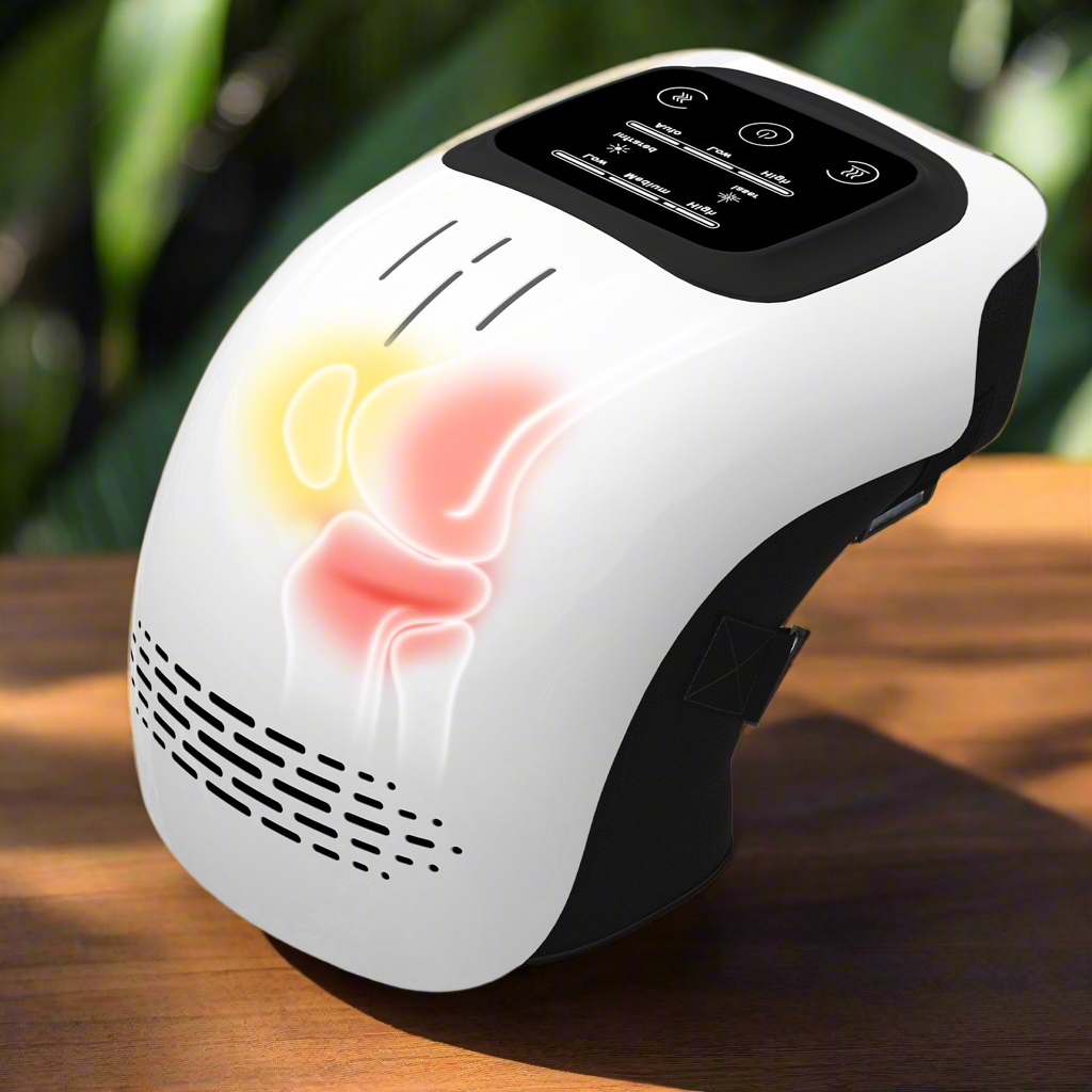 Intelligent Heated Knee Massager – Infrared, Vibration & Pain Relief Therapy