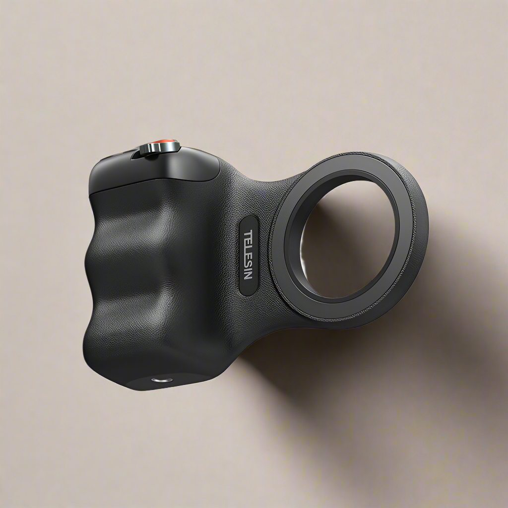 Magnetic Photography Handle – Wireless Bluetooth Camera Grip for Smartphones