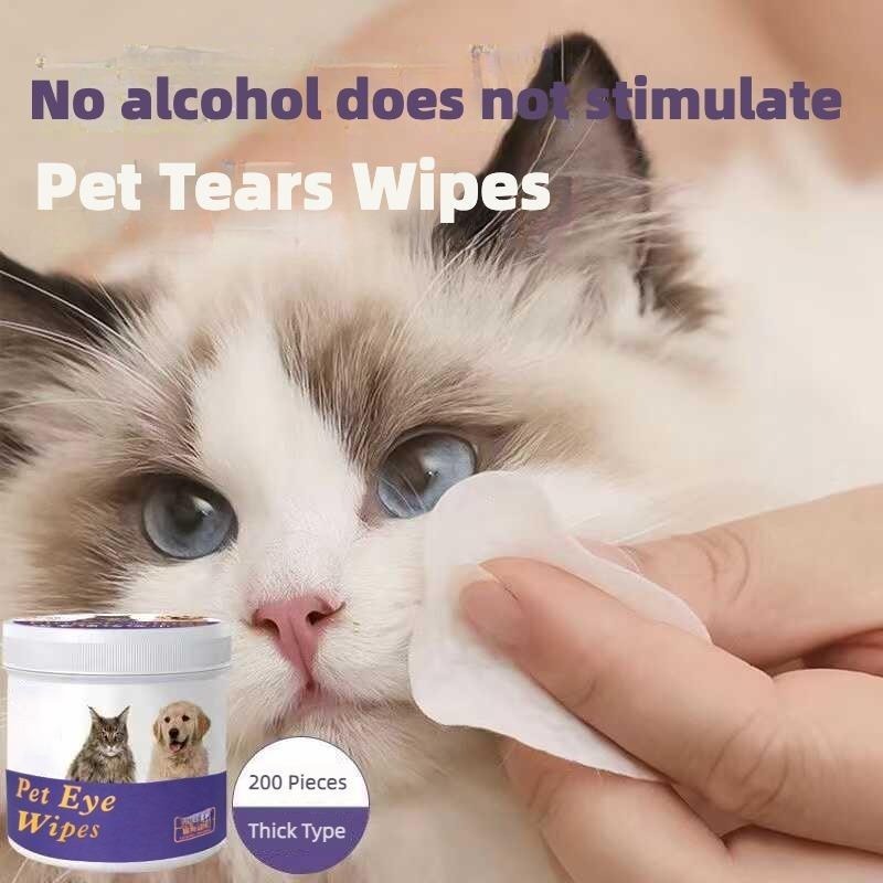 Pet Eye Wipes, 200 Wipes Can Pet Eye Cleaningwipes, Tear St | Other