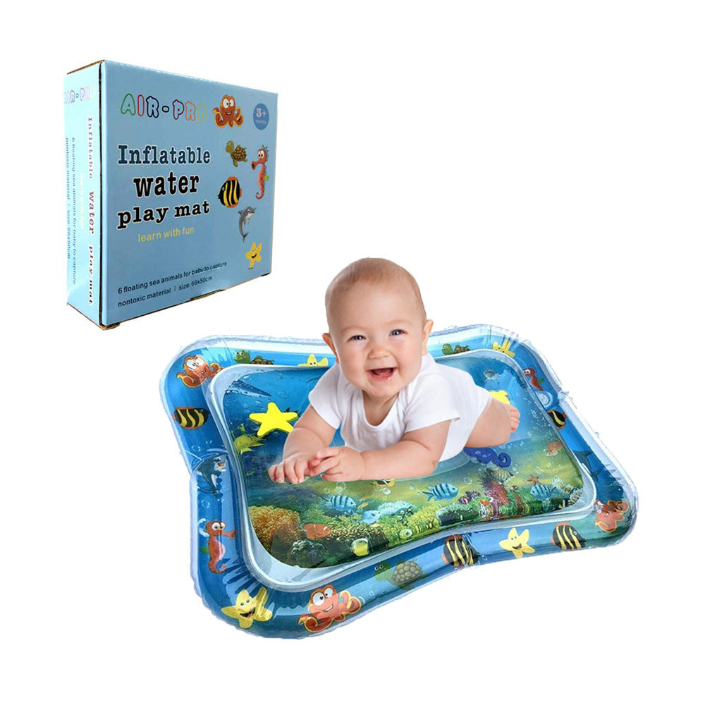 Adorable Baby Inflatable Water Mat, Infants Summer Beach Water Mat Pa | Electronic Learning Toys