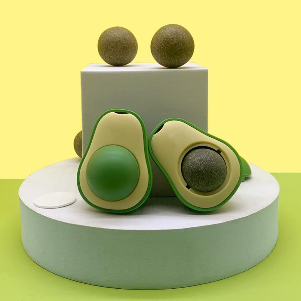 Cute Avocado Catnip Toy Cat Teeth Cleaning Toy Cat Supplies | Electronic Learning Toys