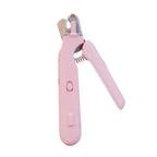 2 In 1 Pet Nail Clippers With Led Light Dog Cat Special Bloo | Other