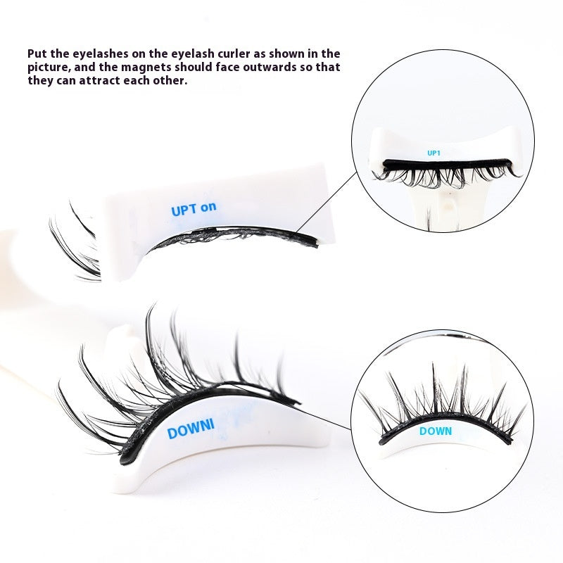 Magnetic Glue-free Three False Eyelashes Suit Collection Use | Other