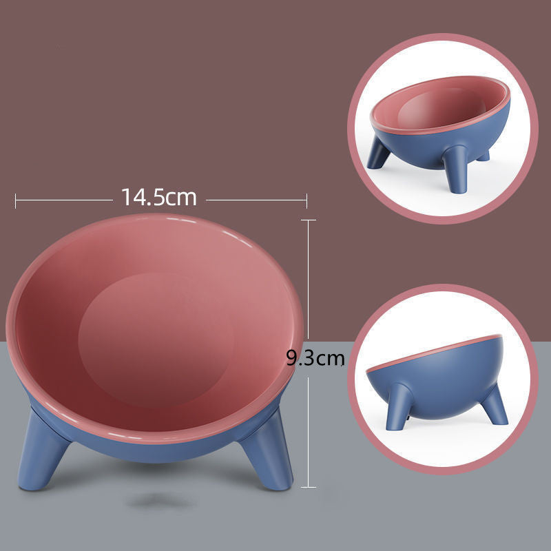 Cat Dog Bowl With Stand Pet Feeding Food Bowls Dogs Bunny Ra | Other