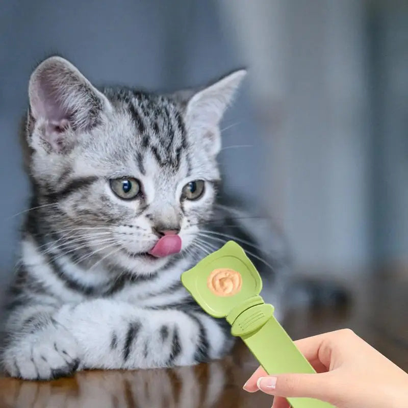 Cat Strip Feeder, Cat Strip Happy Spoon, Cat Wet Food Spoon | Other