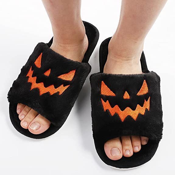 Halloween Shoes Winter Cute Warm Home Slippers Women | Shoes