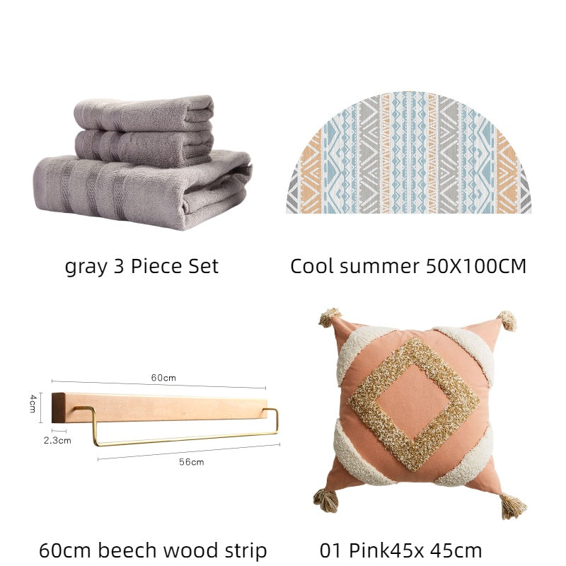 Bamboo Towel Set - Antibacterial And Hypoallergenic | Other