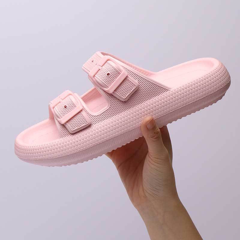 Platform Slippers Women's Summer Buckle Home Shoes Fashion O | Shoes