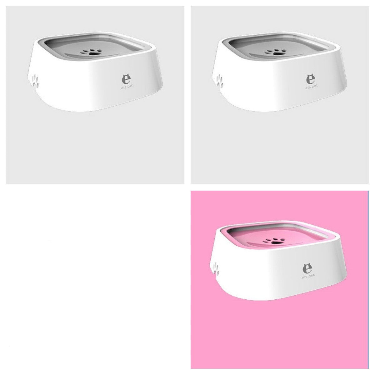 1.5l Cat Dog Water Bowl Carried Floating Bowl Anti-overflow | Other