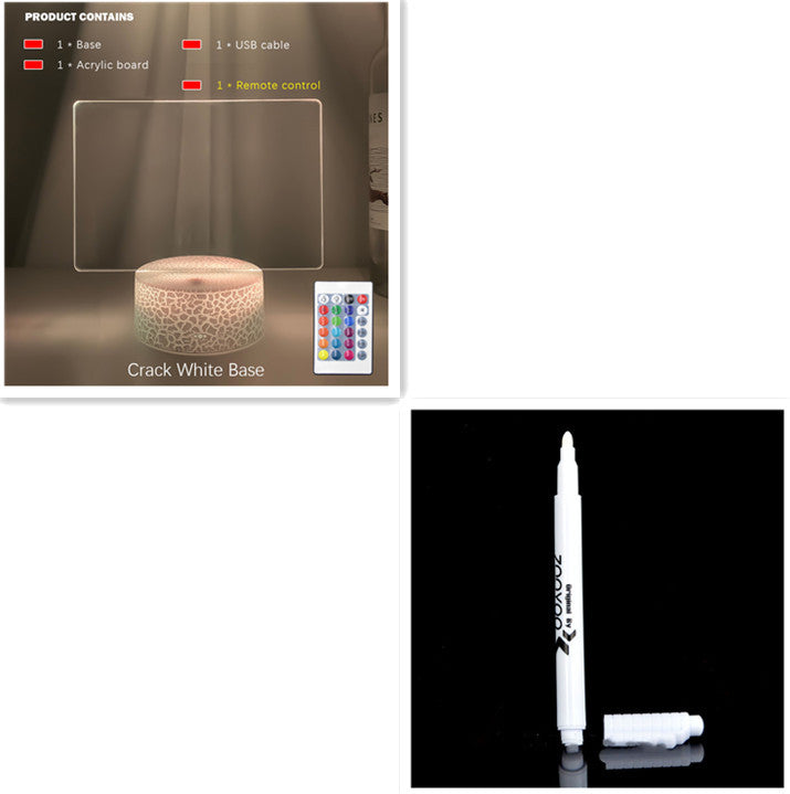 Rewritable Night Light With Display Panel | Other