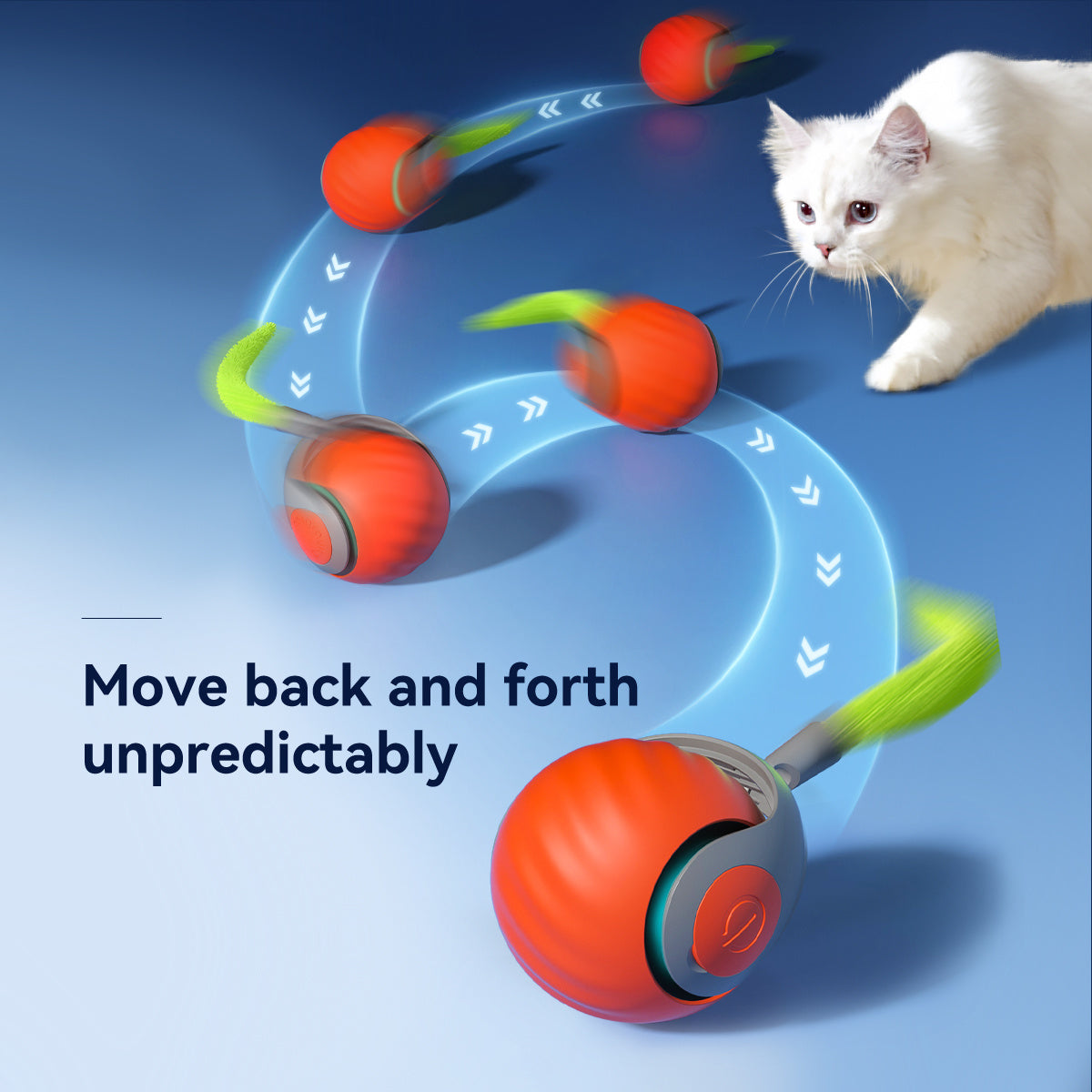 2025 Smart Interactive Cat Ball,type-c Rechargeable Interact | Other