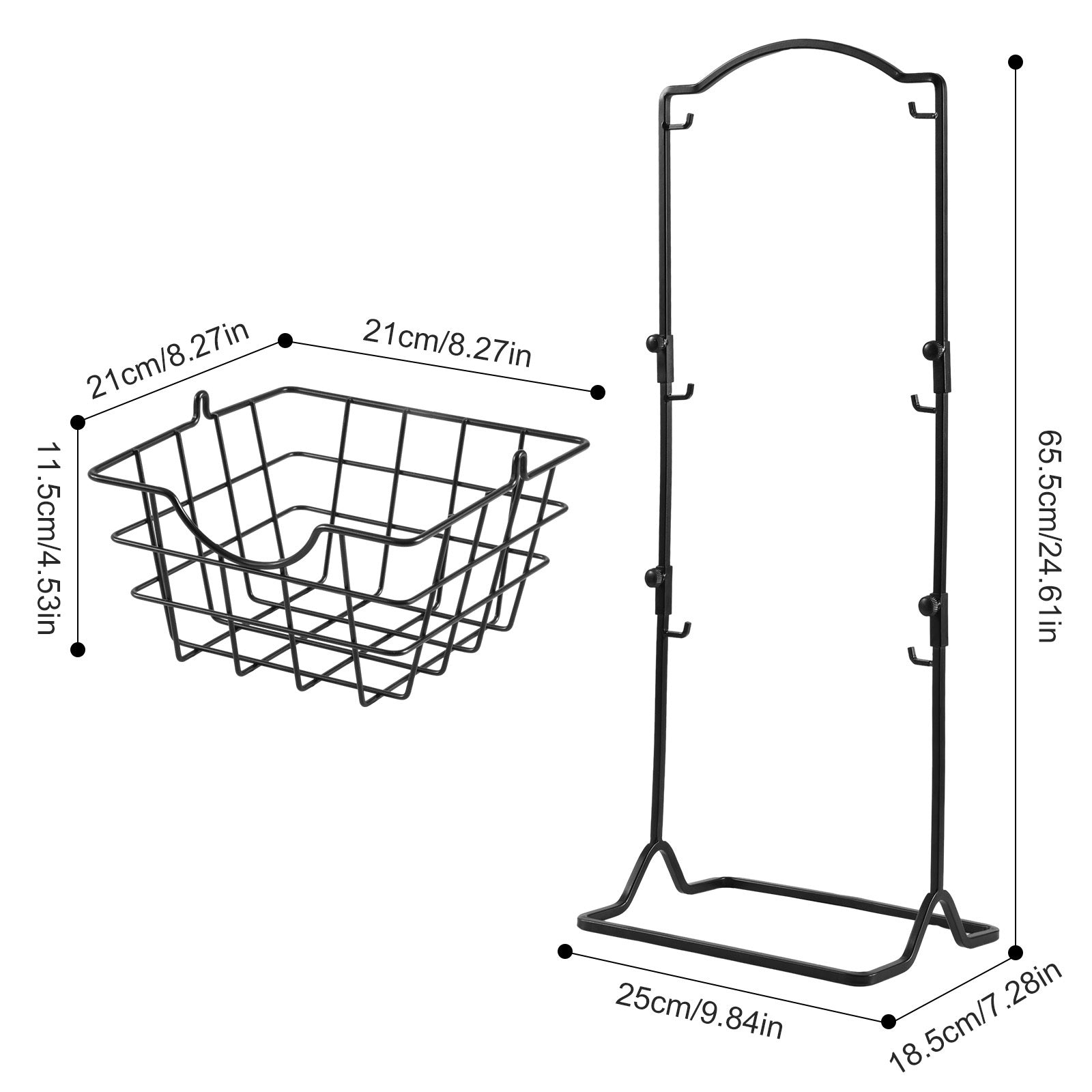 Simple Multi-layer Iron Can Be Shaken Storage Shelf | Other