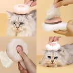 Pet Massage Hair Removal Comb, Paw Shapedpet Grooming Brush, | Other