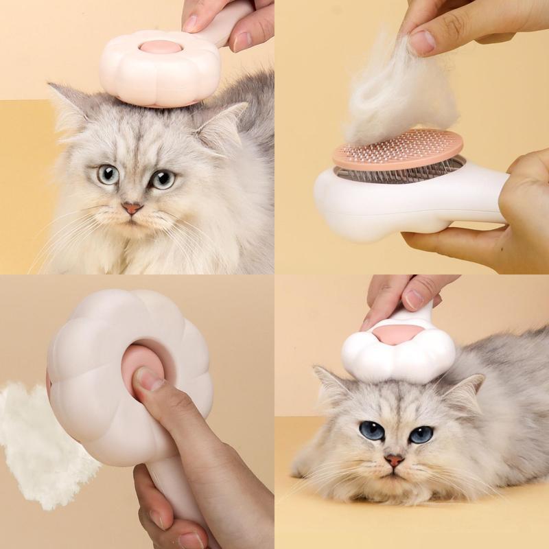 Pet Massage Hair Removal Comb, Paw Shapedpet Grooming Brush, | Other