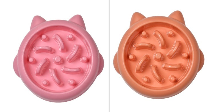 Pet Dog Cat Slow Feeder Bowls Anti Choking Slow Feeder Dish | Other