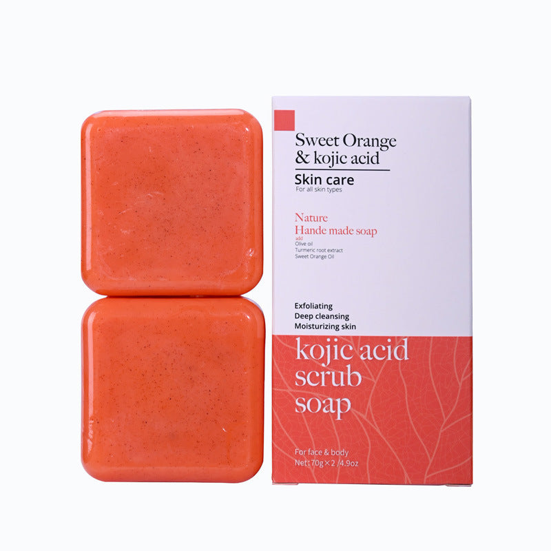 Frosted Handmade Cleansing Bath Turmeric Soap | Other