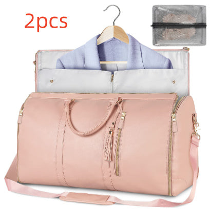 Large Capacity Travel Duffle Bag Women's Handbag Folding Sui | Luggage & Bags