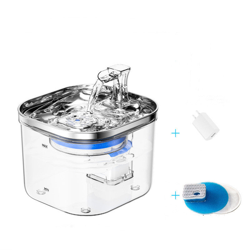 Pet Cat Dog Stainless Steel Automatic Circulation Water Disp | Other