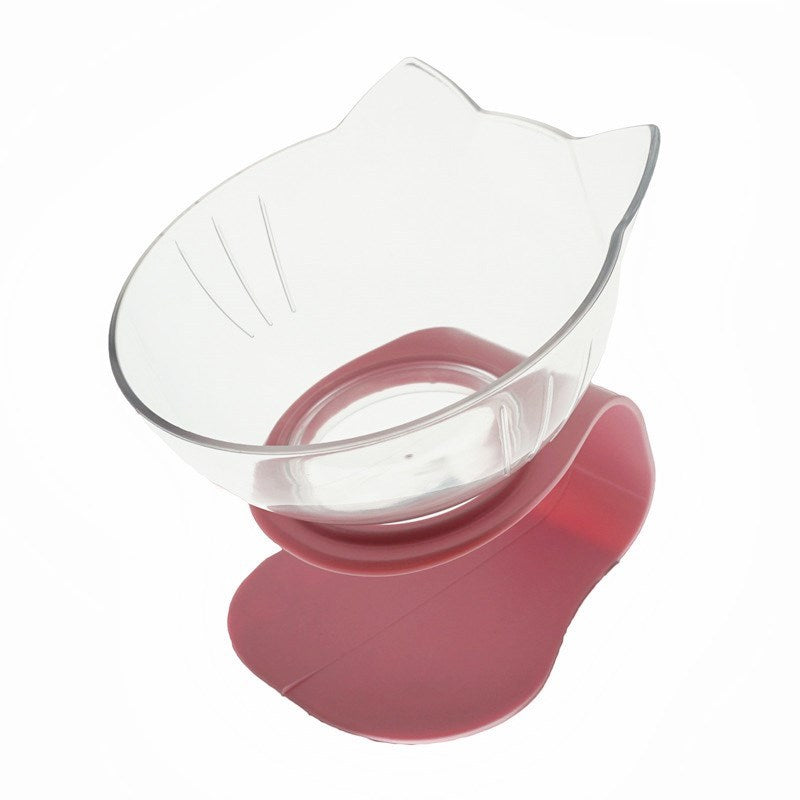 Non Slip Double Cat Bowl With Raised Stand Pet Food Cat Feed | Other