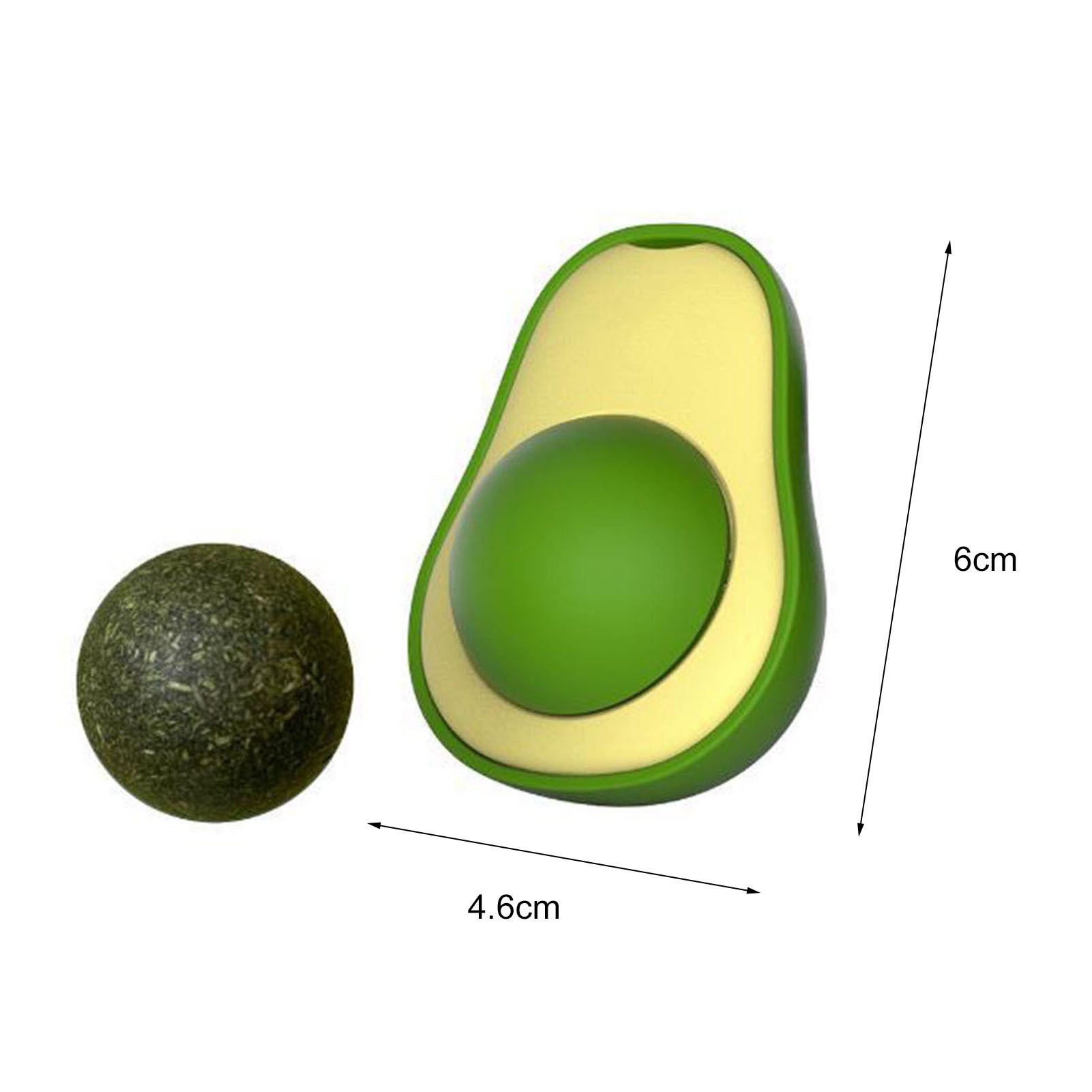 Cute Avocado Catnip Toy Cat Teeth Cleaning Toy Cat Supplies | Electronic Learning Toys