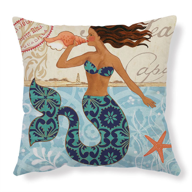 Cushion Covers Sea Turtle Printed Throw Pillow Cases For Hom | Other