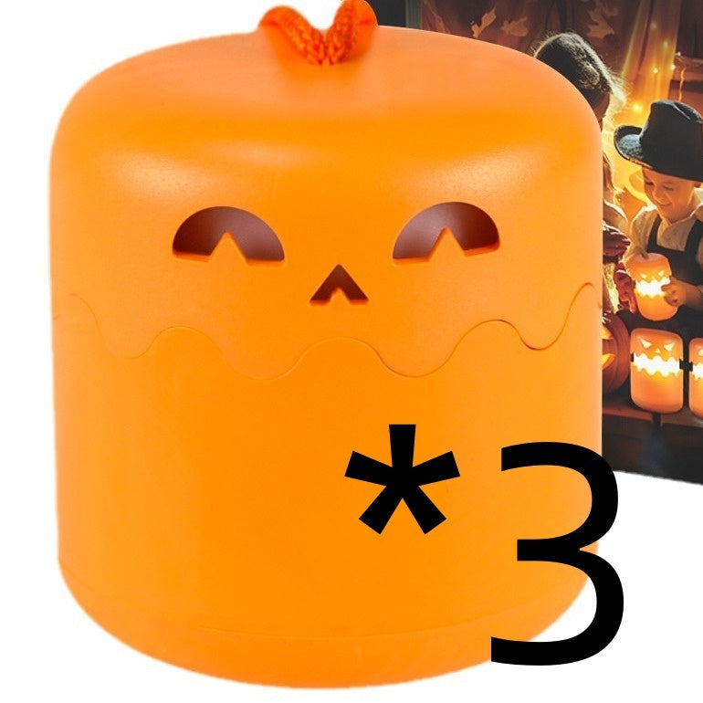 Halloween Pumpkin Lamp Foldable Portable Small Night Lamp | Other