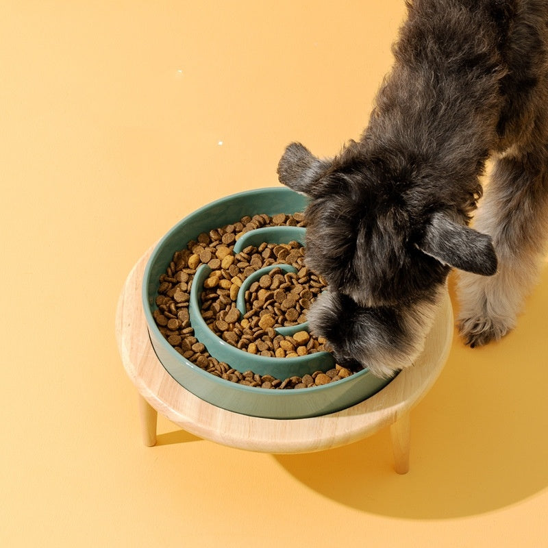 Pet Slow Food Ceramic Neck Protection Bowl | Other