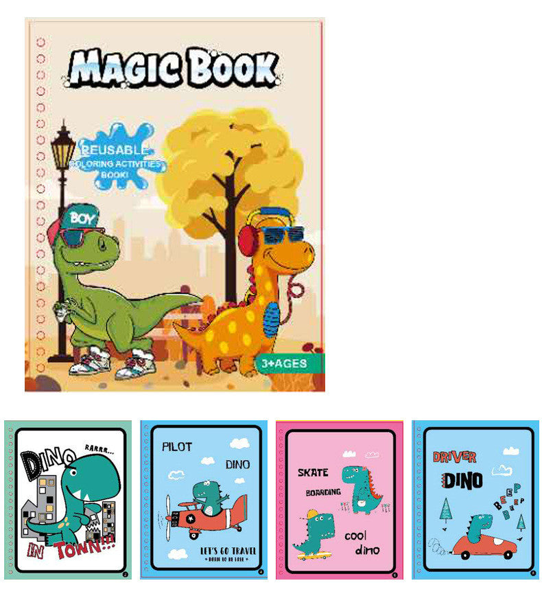 Children's Magic Water Painting Book Coloring And Coloring B | Jewelry & Accessories