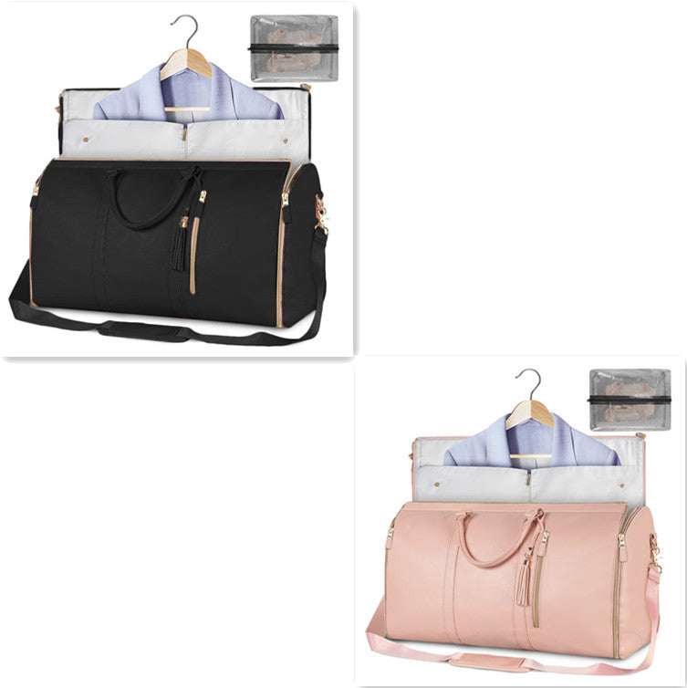 Large Capacity Travel Duffle Bag Women's Handbag Folding Sui | Luggage & Bags