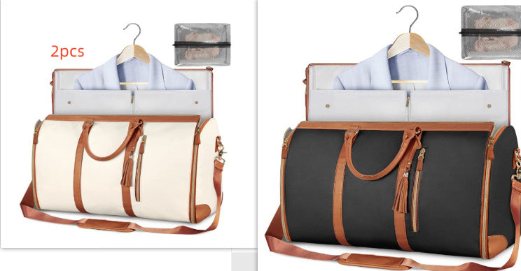 Large Capacity Travel Duffle Bag Women's Handbag Folding Sui | Luggage & Bags