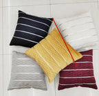Simple Luxury Striped Velvet Pillow Cover Pillow Cushion Cov | Other