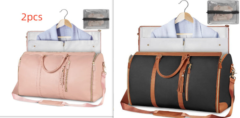 Large Capacity Travel Duffle Bag Women's Handbag Folding Sui | Luggage & Bags