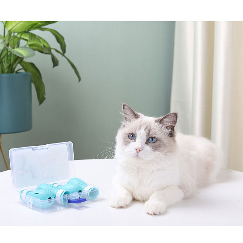 Adjustable Cat Foot Claw Cover Anti-scratch Prickly Nail Glo | Other