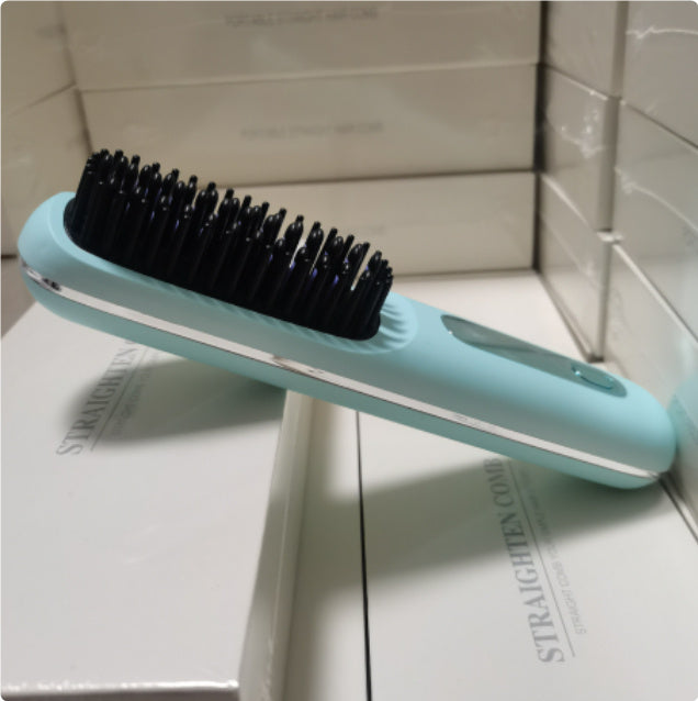 2 In 1 Straight Hair Comb Wireless Hair Straightener Brush H | Other