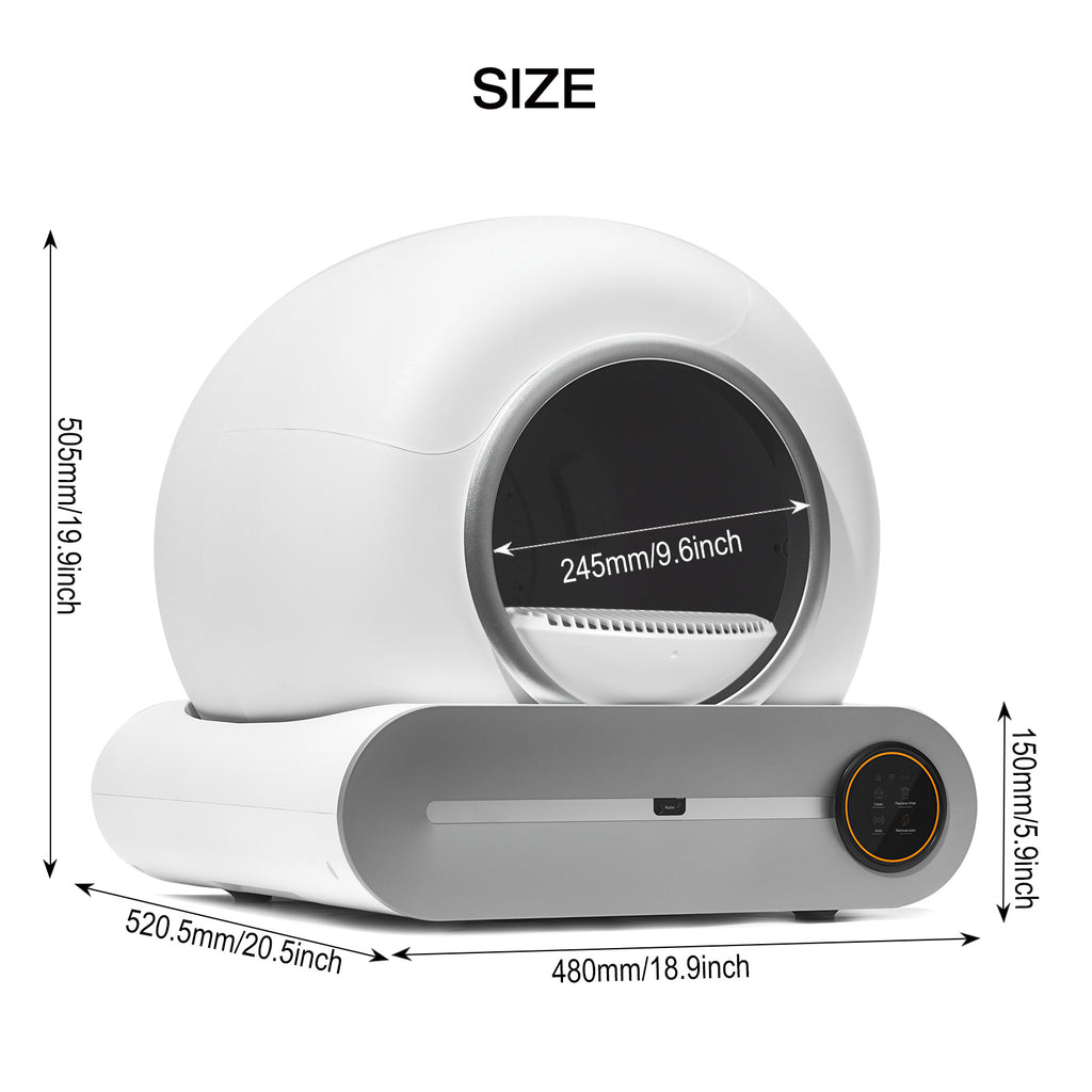 Self-cleaning Litter Box, Automatic Scooping And Deodorizati | Other
