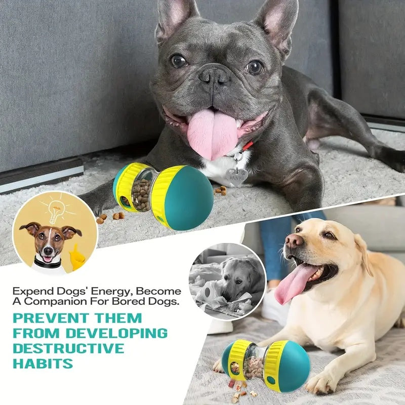 Adjustable Treat Dispenser Toy For Dogs - Interactive Iq Sti | Electronic Learning Toys