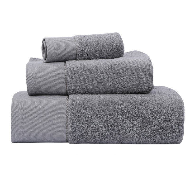 Cotton Towel Bath Towel Three Piece Water Absorbing Gift Tow | Other