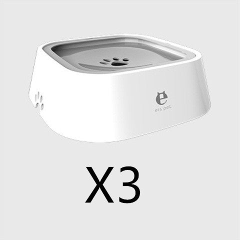 1.5l Cat Dog Water Bowl Carried Floating Bowl Anti-overflow | Other