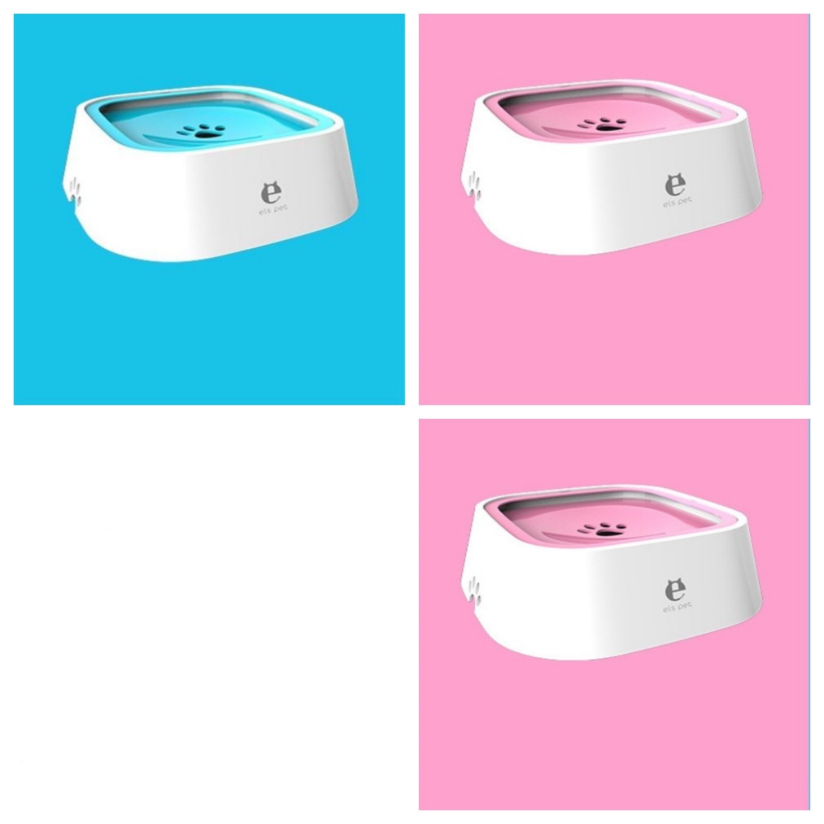1.5l Cat Dog Water Bowl Carried Floating Bowl Anti-overflow | Other